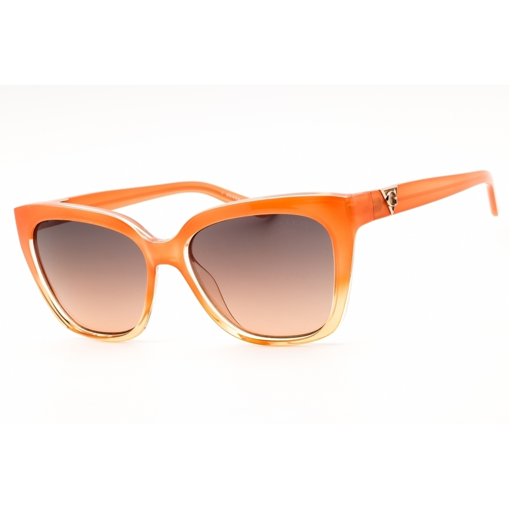 NWT Guess GU7878-44F Orange Cat Eye 55mm Sunglasses